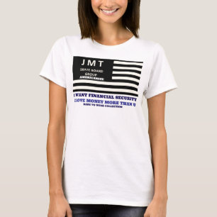 Camiseta básica de mujer ME ENCANTA EL DINERO