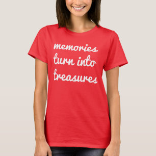 Camiseta básica de mujer Recuerdos