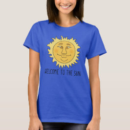 Camiseta básica de mujer Welcome Sun