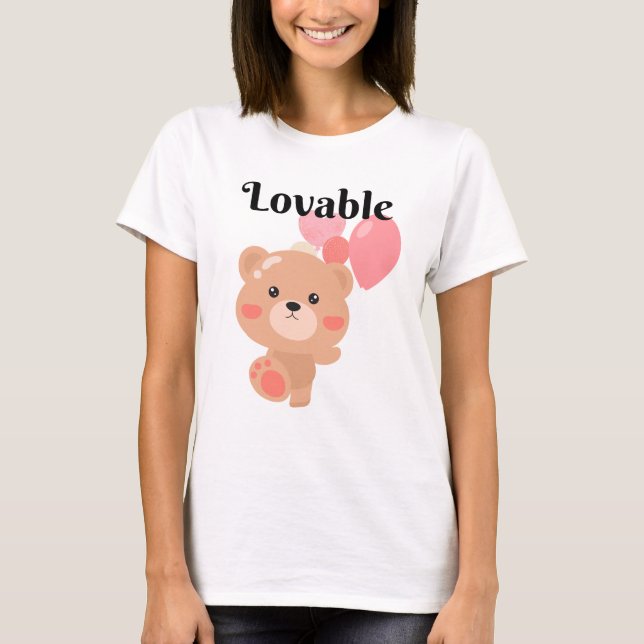 Camiseta básica de mujeres con amor (Anverso)