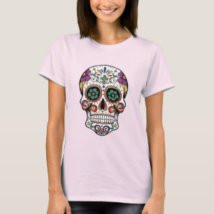 Camiseta básica de mujeres con el Día del Azúcar M
