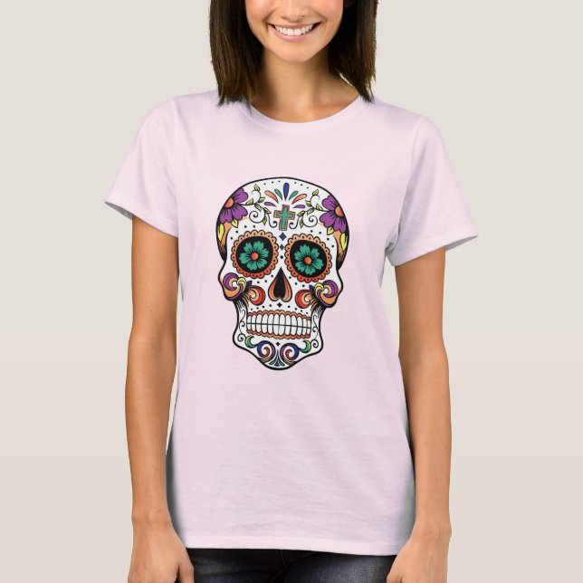 Camiseta básica de mujeres con el Día del Azúcar M (Anverso)