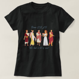 Camiseta básica de mujeres romaníes de 258 años