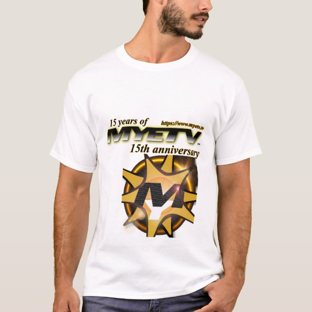 Camiseta básica de MYETV multicolor - 15 años (Anverso)