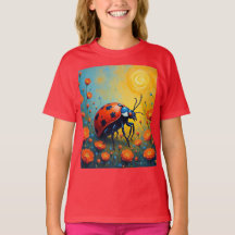 Camiseta básica de niña
