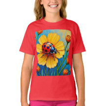 Camiseta básica de niña