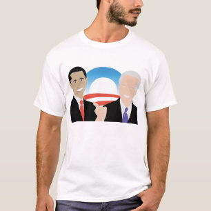 Camiseta básica de Obama Biden '08