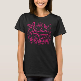 Camiseta básica de princesa siciliana