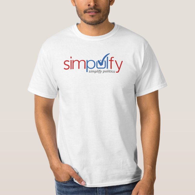Camiseta básica de Simpolfy (Anverso)