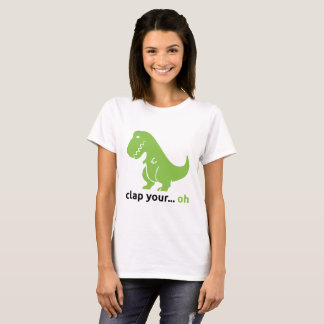 Camiseta básica de "T-Rex" de las mujeres