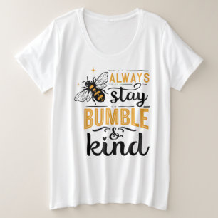 Camiseta básica de tamaño superior