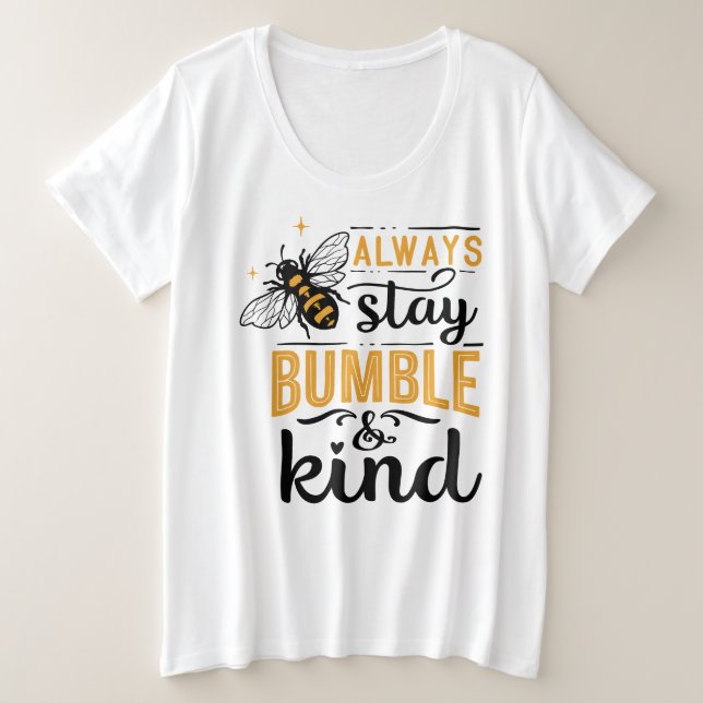 Camiseta básica de tamaño superior (Anverso del diseño)