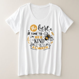 Camiseta básica de tamaño superior