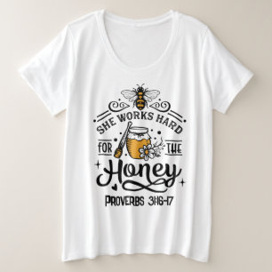 Camiseta básica de tamaño superior