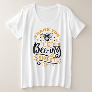 Camiseta básica de tamaño superior
