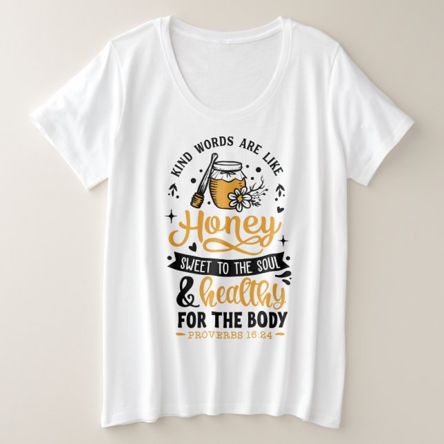 Camiseta básica de tamaño superior (Anverso del diseño)