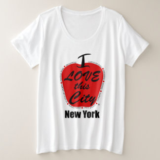 Camiseta básica de tamaño superior para mujeres