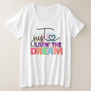 Camiseta básica de tamaño superior para mujeres