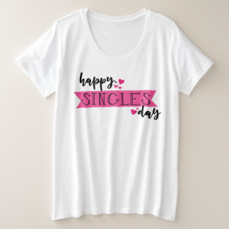 Camiseta básica de tamaño superior para mujeres