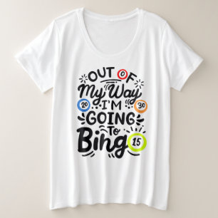 Camiseta básica de tamaño superior para mujeres