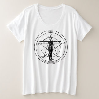 Camiseta básica de tamaño superior para mujeres