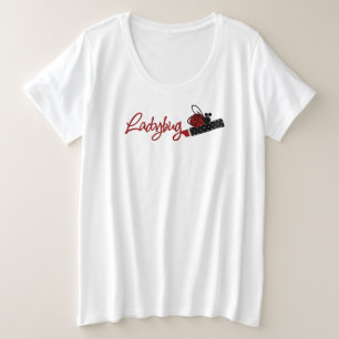 Camiseta básica de tamaño superior para mujeres
