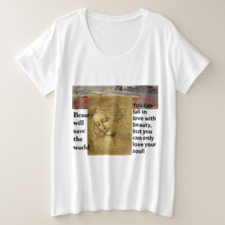 Camiseta básica de tamaño superior para mujeres