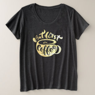 Camiseta básica de tamaño superior para mujeres