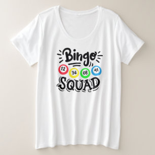 Camiseta básica de tamaño superior para mujeres