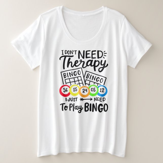 Camiseta básica de tamaño superior para mujeres (Anverso del diseño)