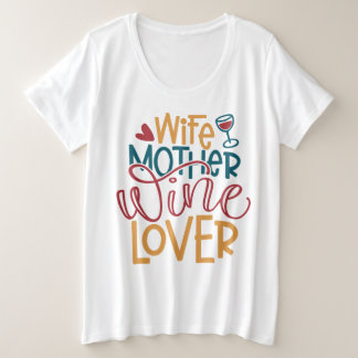 Camiseta básica de tamaño superior para mujeres