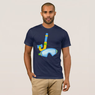 Camiseta básica de tela de Bella para hombres dive
