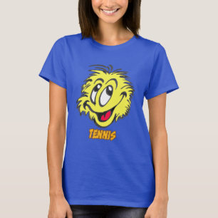 Camiseta básica de tenis AZUL para mujeres
