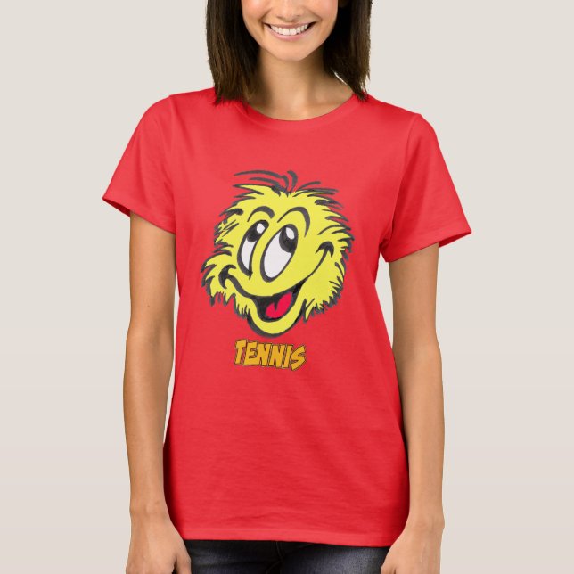 Camiseta básica de tenis RED para mujeres (Anverso)