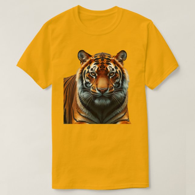 Camiseta básica de tigres (Diseño del anverso)