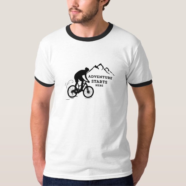 Camiseta básica de timbre (Anverso)