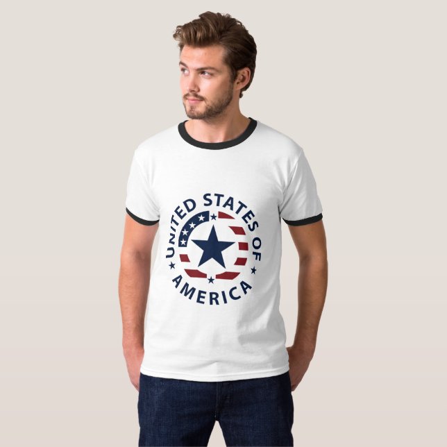 Camiseta básica de timbre (Anverso completo)