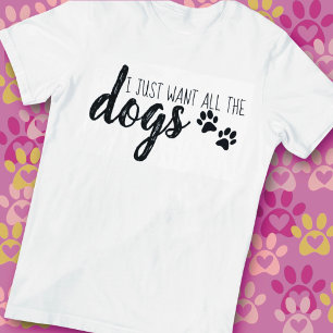 Camiseta básica de todos los perros