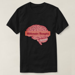 CAMISETA BÁSICA DE TSHIRT PENSAMIENTOS DE MILLONAR