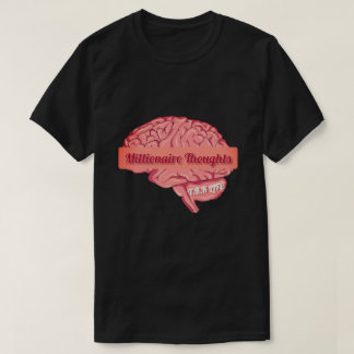 CAMISETA BÁSICA DE TSHIRT PENSAMIENTOS DE MILLONAR