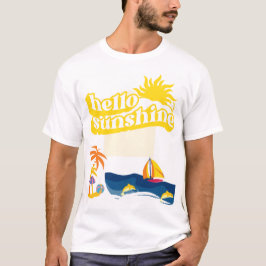Camiseta básica de verano para hombres
