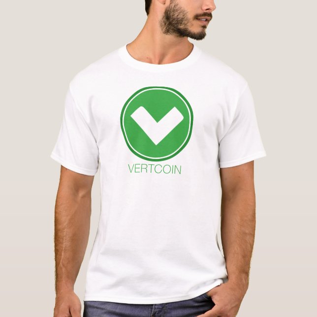 Camiseta básica de Vertcoin (Anverso)