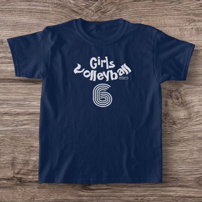 Camiseta básica de voleibol para Chicas de ISD (Subido por el creador)