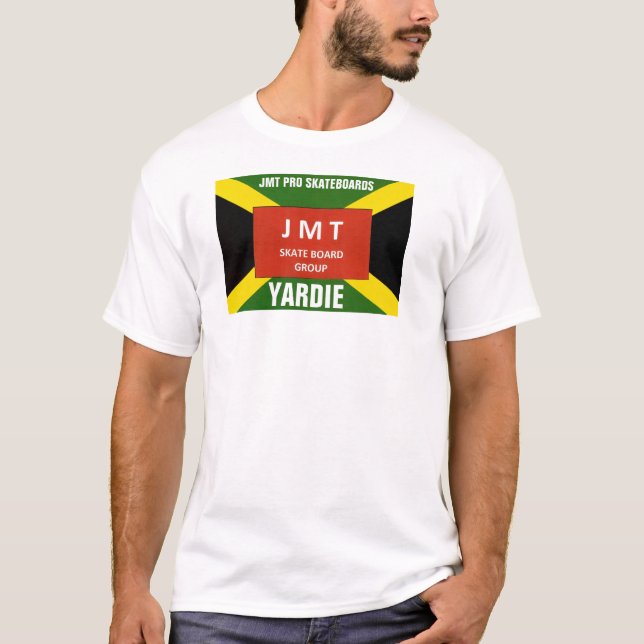 Camiseta básica de YARDIE JMT para hombres (Anverso)