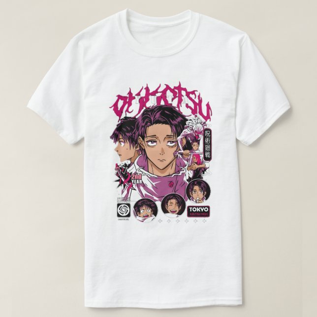 Camiseta básica de Yuta Okkotsu (Diseño del anverso)