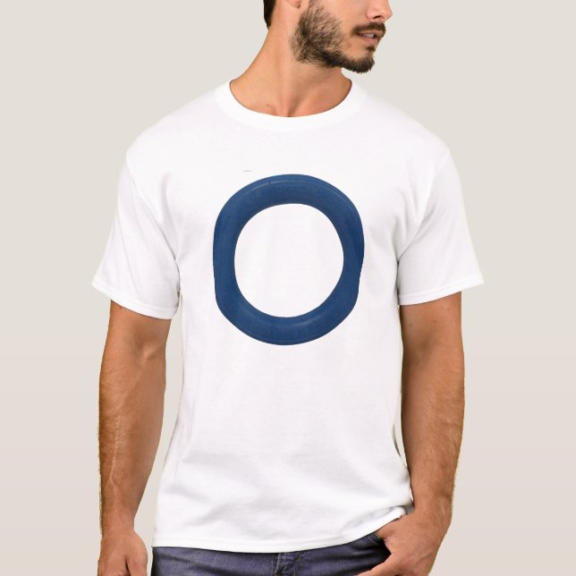 Camiseta básica del anillo de Ringette (Anverso)