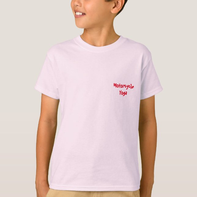 Camiseta básica del campanero de la yoga de la (Anverso)