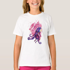 Camiseta básica del chica - Octopus