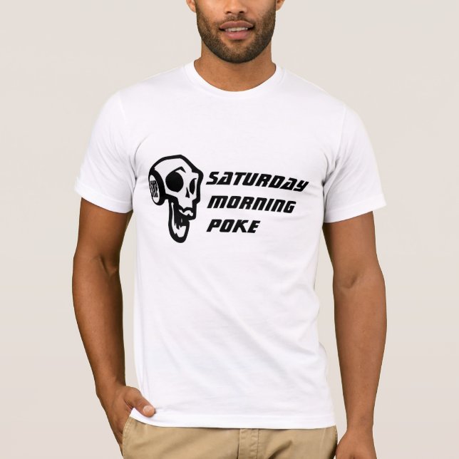 Camiseta básica del empuje de SaturdayMorning (Anverso)