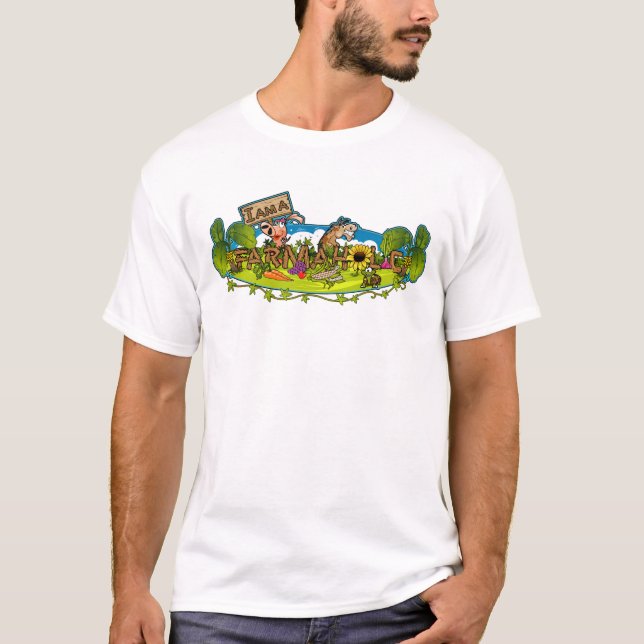 Camiseta básica del logotipo de Farmaholic (Anverso)